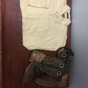 Resistol rodeo gear button up